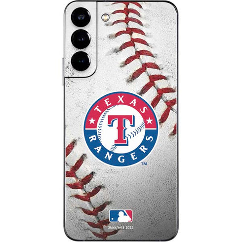 MLB Texas Rangers Game Ball Galaxy S22 Plus Skin