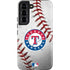 MLB Texas Rangers Game Ball Galaxy S22 Pro Case