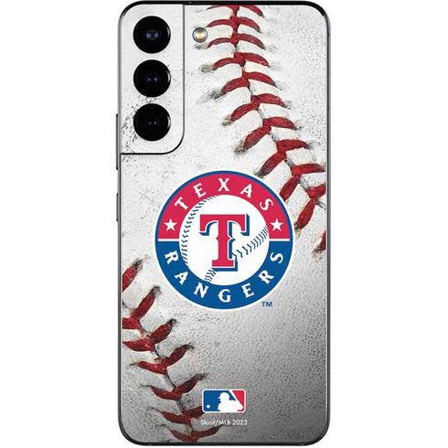 MLB Texas Rangers Game Ball Galaxy S22 Skin