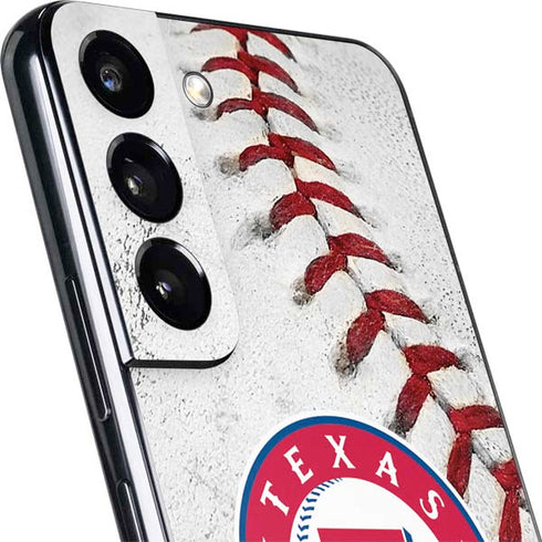 MLB Texas Rangers Game Ball Galaxy S22 Skin