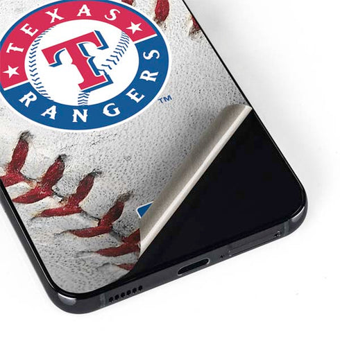 MLB Texas Rangers Game Ball Galaxy S22 Skin