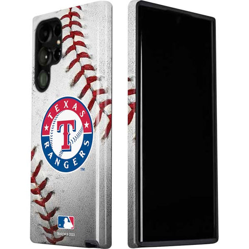 MLB Texas Rangers Game Ball Galaxy S22 Ultra Pro Case