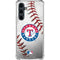 MLB Texas Rangers Game Ball Galaxy S23 FE Clear Case