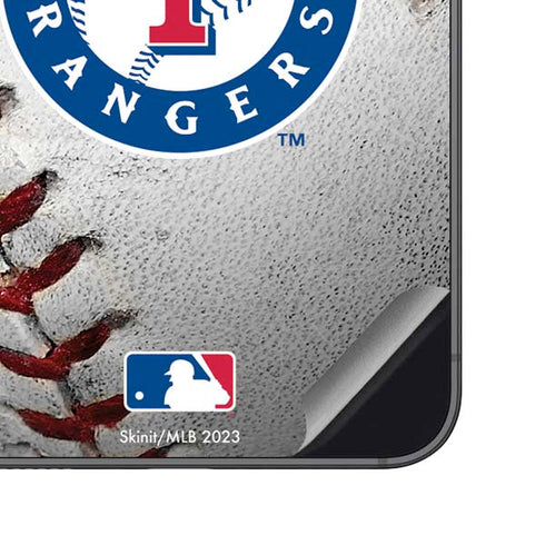 MLB Texas Rangers Game Ball Galaxy S23 FE Skin