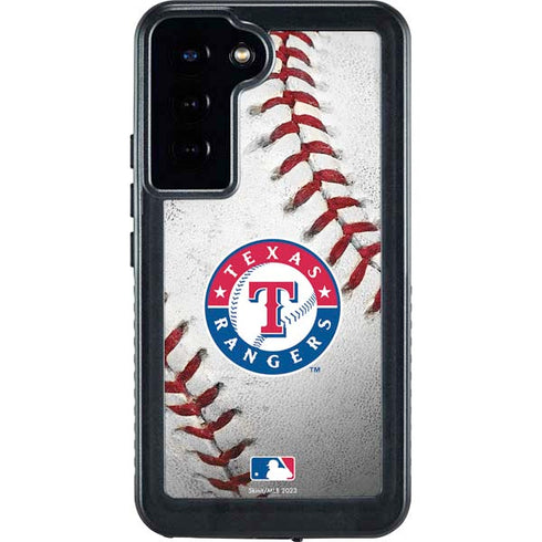 MLB Texas Rangers Game Ball Galaxy S23 Plus Waterproof Case