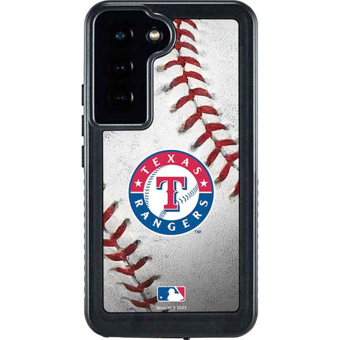 MLB Texas Rangers Game Ball Galaxy S23 Waterproof Case
