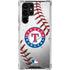 MLB Texas Rangers Game Ball Galaxy S24 Ultra Clear Case
