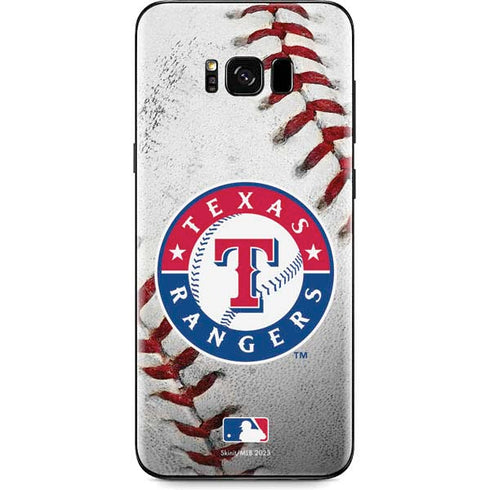 MLB Texas Rangers Game Ball Galaxy S8 Plus Skin