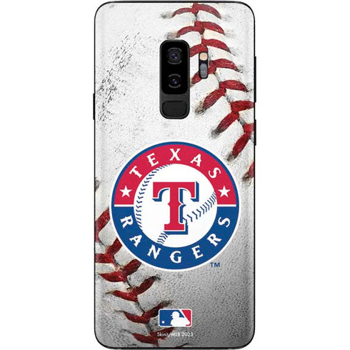 MLB Texas Rangers Game Ball Galaxy S9 Plus Skin