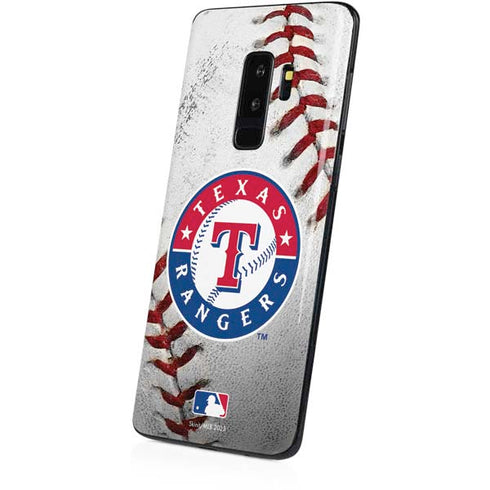 MLB Texas Rangers Game Ball Galaxy S9 Plus Skin
