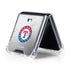 MLB Texas Rangers Game Ball Galaxy Z Flip5 5G Clear Case