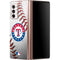 MLB Texas Rangers Game Ball Galaxy Z Fold2 5G Skin