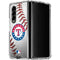 MLB Texas Rangers Game Ball Galaxy Z Fold4 5G Clear Case
