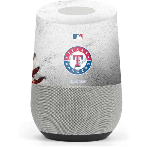 MLB Texas Rangers Game Ball Google Home Skin