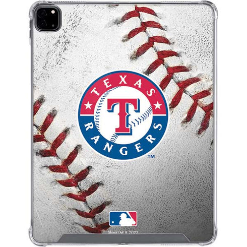 MLB Texas Rangers Game Ball iPad Pro 12.9in (2020) Clear Case