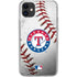 MLB Texas Rangers Game Ball iPhone 11 Clear Case