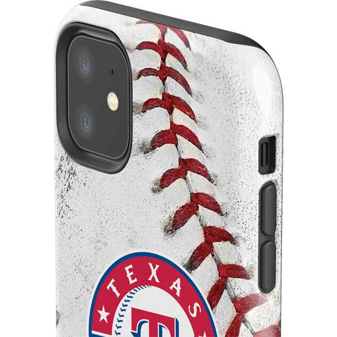 MLB Texas Rangers Game Ball iPhone 11 Impact Case