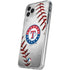 MLB Texas Rangers Game Ball iPhone 11 Pro Clear Case