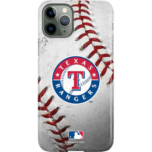 MLB Texas Rangers Game Ball iPhone 11 Pro Lite Case