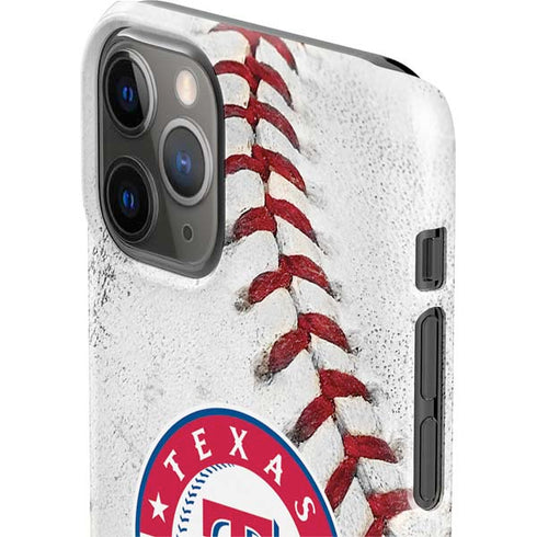 MLB Texas Rangers Game Ball iPhone 11 Pro Lite Case
