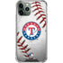 MLB Texas Rangers Game Ball iPhone 11 Pro Max Clear Case