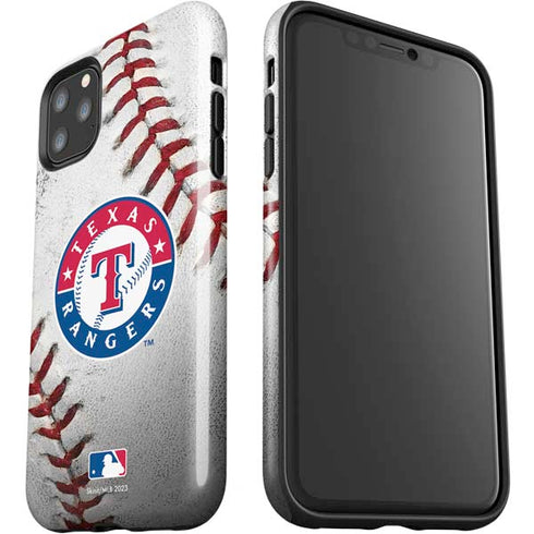 MLB Texas Rangers Game Ball iPhone 11 Pro Max Impact Case