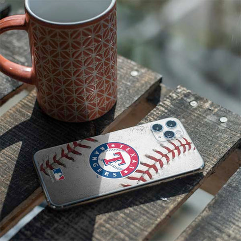 MLB Texas Rangers Game Ball iPhone 11 Pro Max Skin