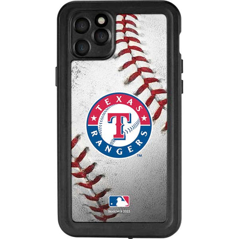 MLB Texas Rangers Game Ball iPhone 11 Pro Max Waterproof Case