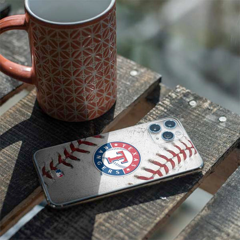 MLB Texas Rangers Game Ball iPhone 11 Pro Skin
