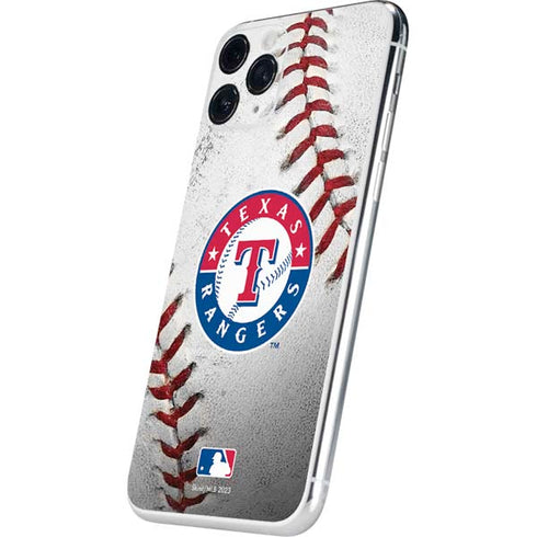 MLB Texas Rangers Game Ball iPhone 11 Pro Skin