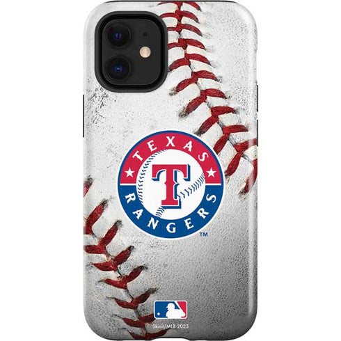 MLB Texas Rangers Game Ball iPhone 12 Mini Impact Case