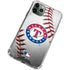 MLB Texas Rangers Game Ball iPhone 12 Pro Max Clear Case