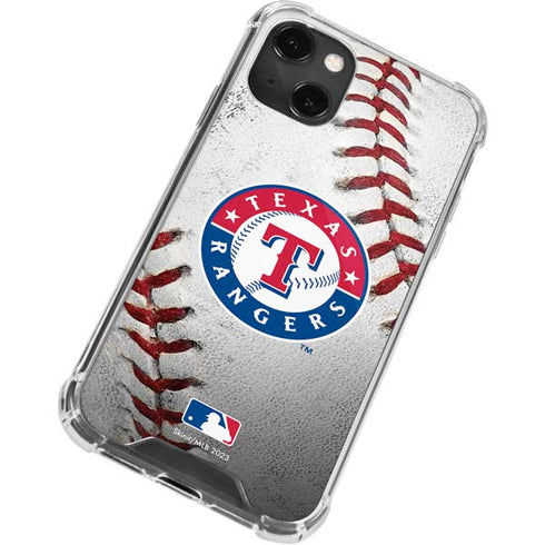 MLB Texas Rangers Game Ball iPhone 13 Mini Clear Case