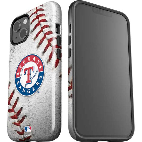 MLB Texas Rangers Game Ball iPhone 15 Plus Impact Case