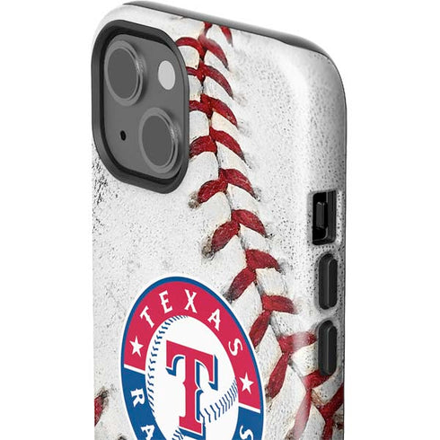 MLB Texas Rangers Game Ball iPhone 15 Impact Case