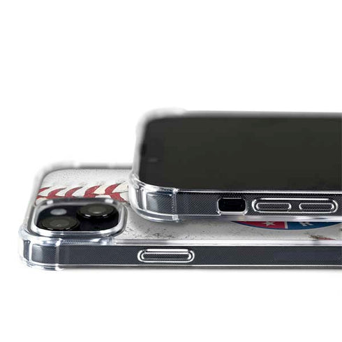 MLB Texas Rangers Game Ball iPhone 15 MagSafe Case