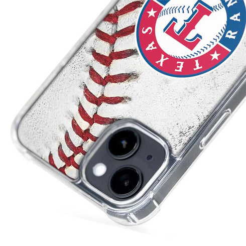 MLB Texas Rangers Game Ball iPhone 15 Plus MagSafe Case