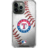 MLB Texas Rangers Game Ball iPhone 15 Pro Max Clear Case