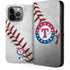 MLB Texas Rangers Game Ball iPhone 14 Pro Max Folio Case