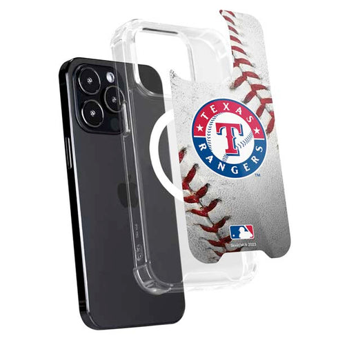 MLB Texas Rangers Game Ball iPhone 14 Pro Max MagSafe Case