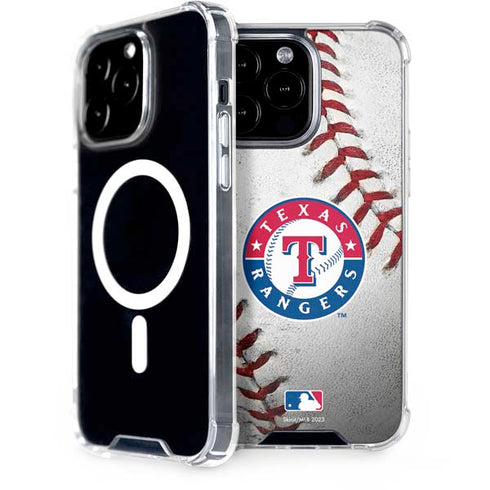 MLB Texas Rangers Game Ball iPhone 14 Pro Max MagSafe Case