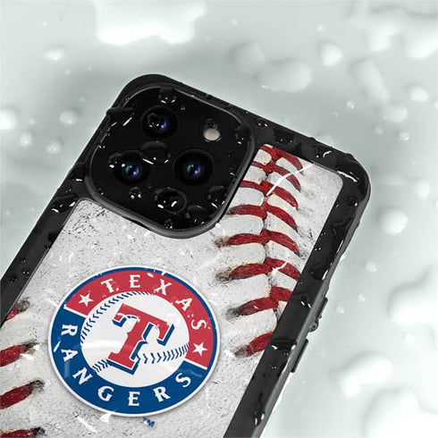 MLB Texas Rangers Game Ball iPhone 14 Pro Max Waterproof Case