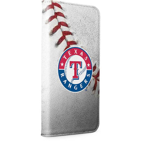 MLB Texas Rangers Game Ball iPhone 15 Pro Folio Case