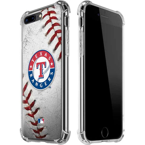 MLB Texas Rangers Game Ball iPhone 7/8 Plus Clear Case