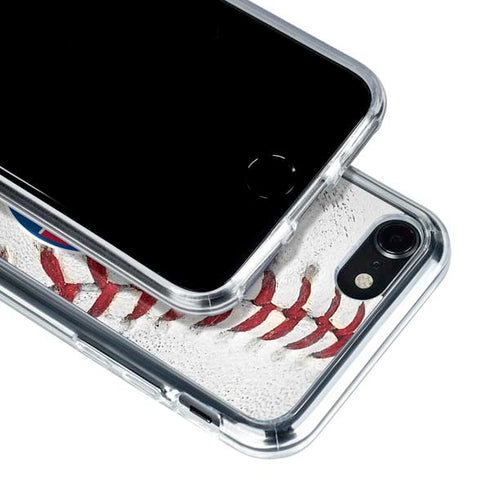 MLB Texas Rangers Game Ball iPhone SE (2nd & 3rd Gen) Clear Case