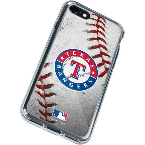 MLB Texas Rangers Game Ball iPhone SE (2nd & 3rd Gen) Clear Case