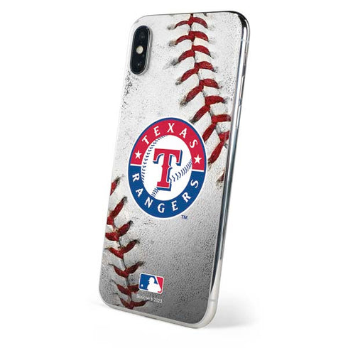 MLB Texas Rangers Game Ball iPhone X Skin