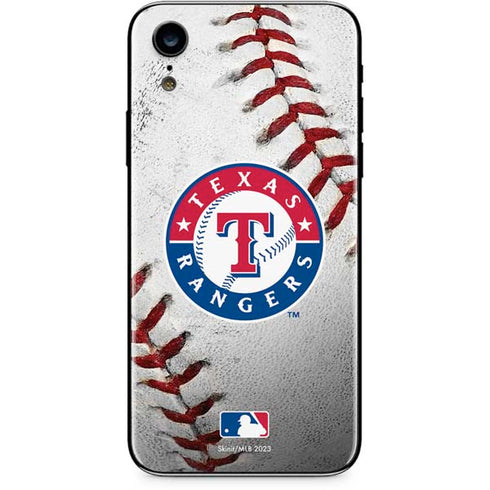 MLB Texas Rangers Game Ball iPhone XR Skin