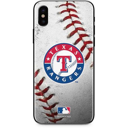 MLB Texas Rangers Game Ball iPhone XS Max Skin