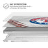 MLB Texas Rangers Game Ball MacBook Air 13in M1 (2021) Case plus Skin